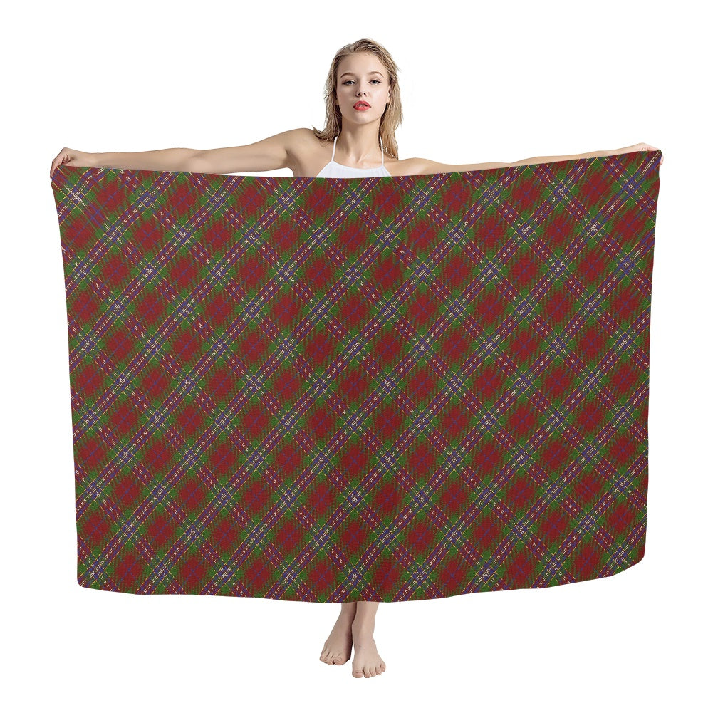 Clan Michael of Appin Tartan Bias Chiffon Scarf