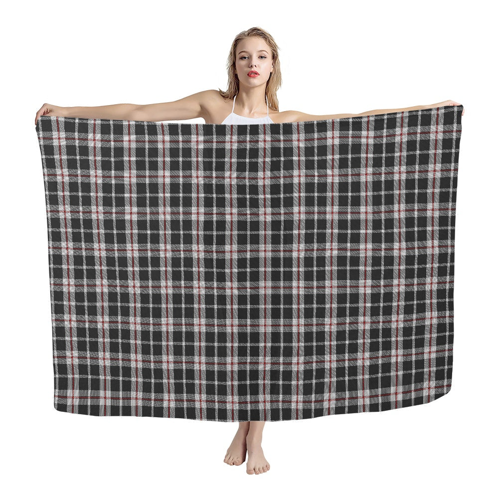Cornish - St Piran's Tartan Chiffon Scarf