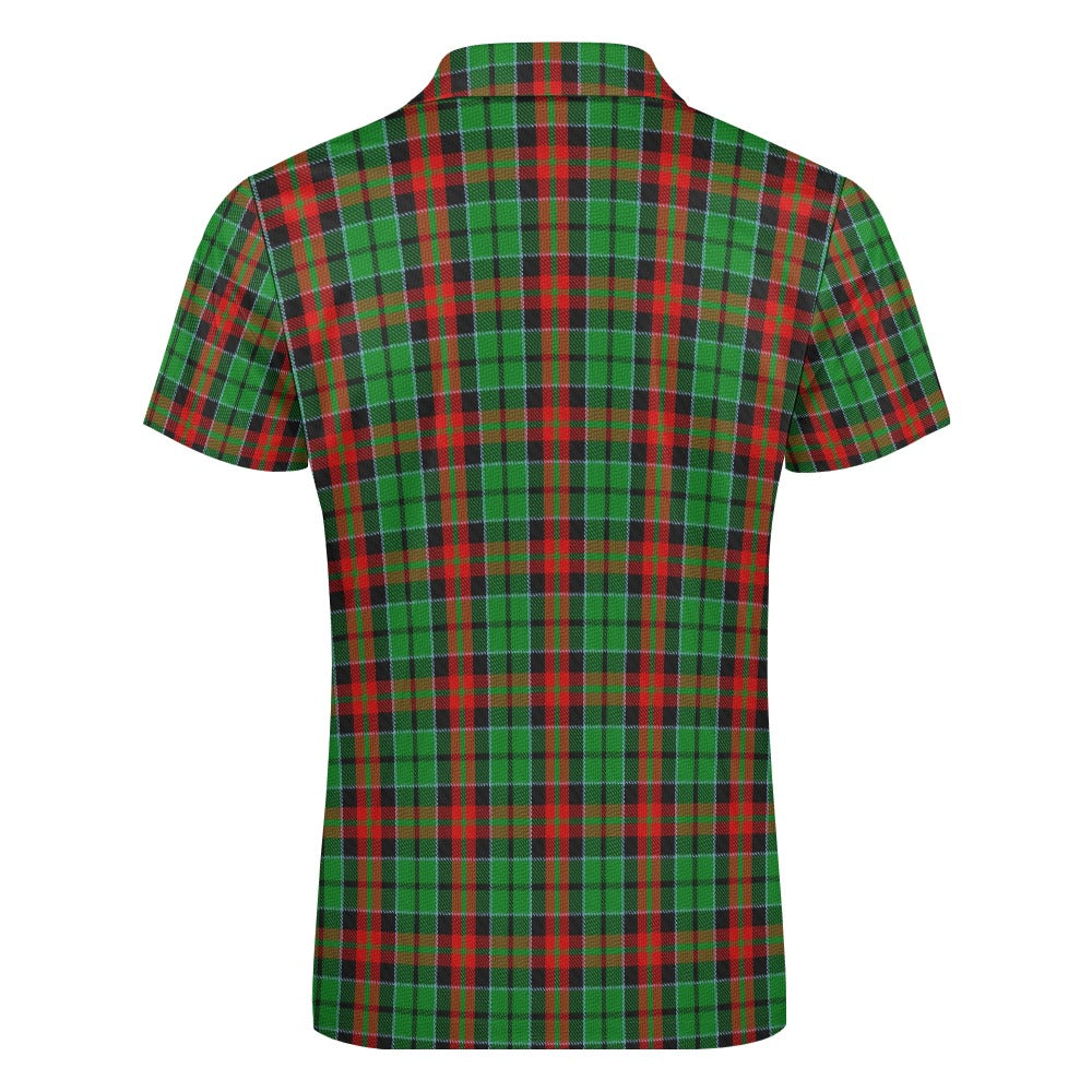 Clan Walker Tartan Short sleeve polo shirt