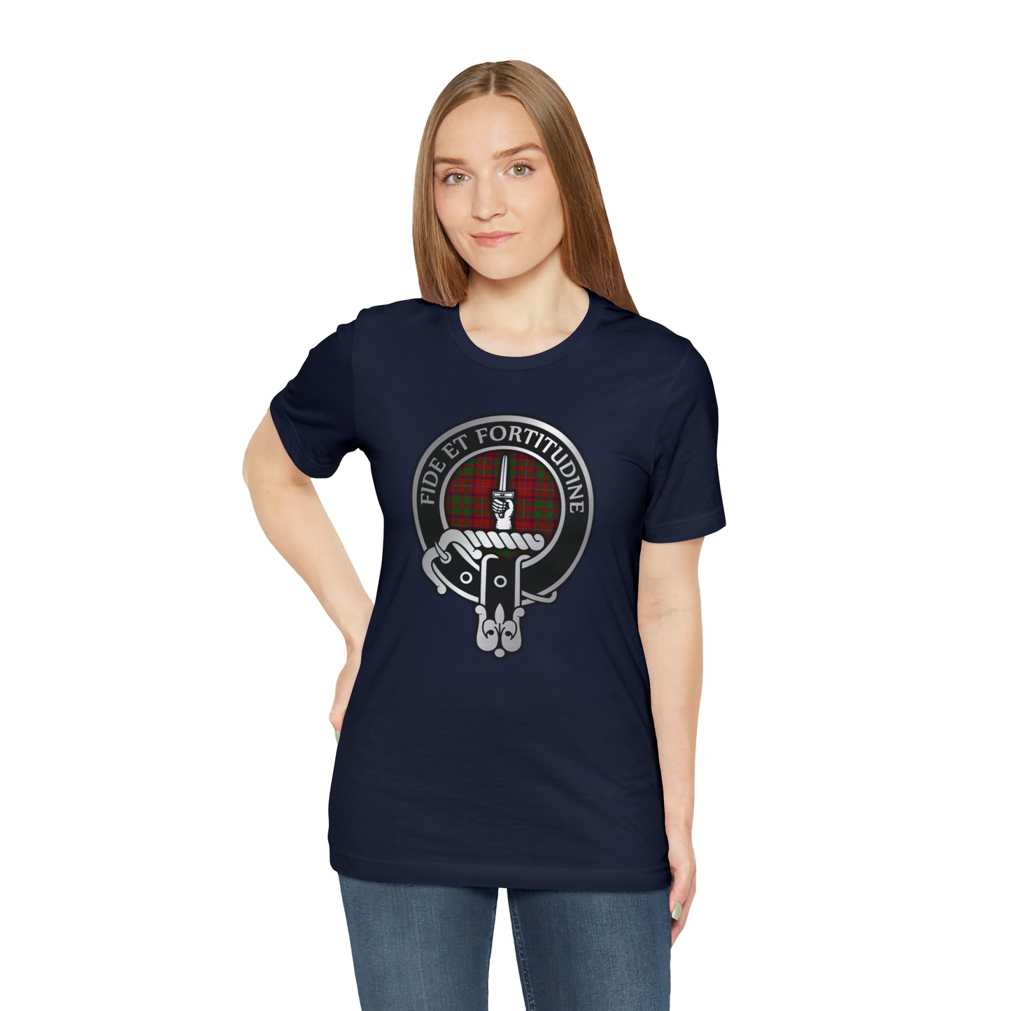 Clan Shaw Crest & Tartan | Unisex T-Shirt