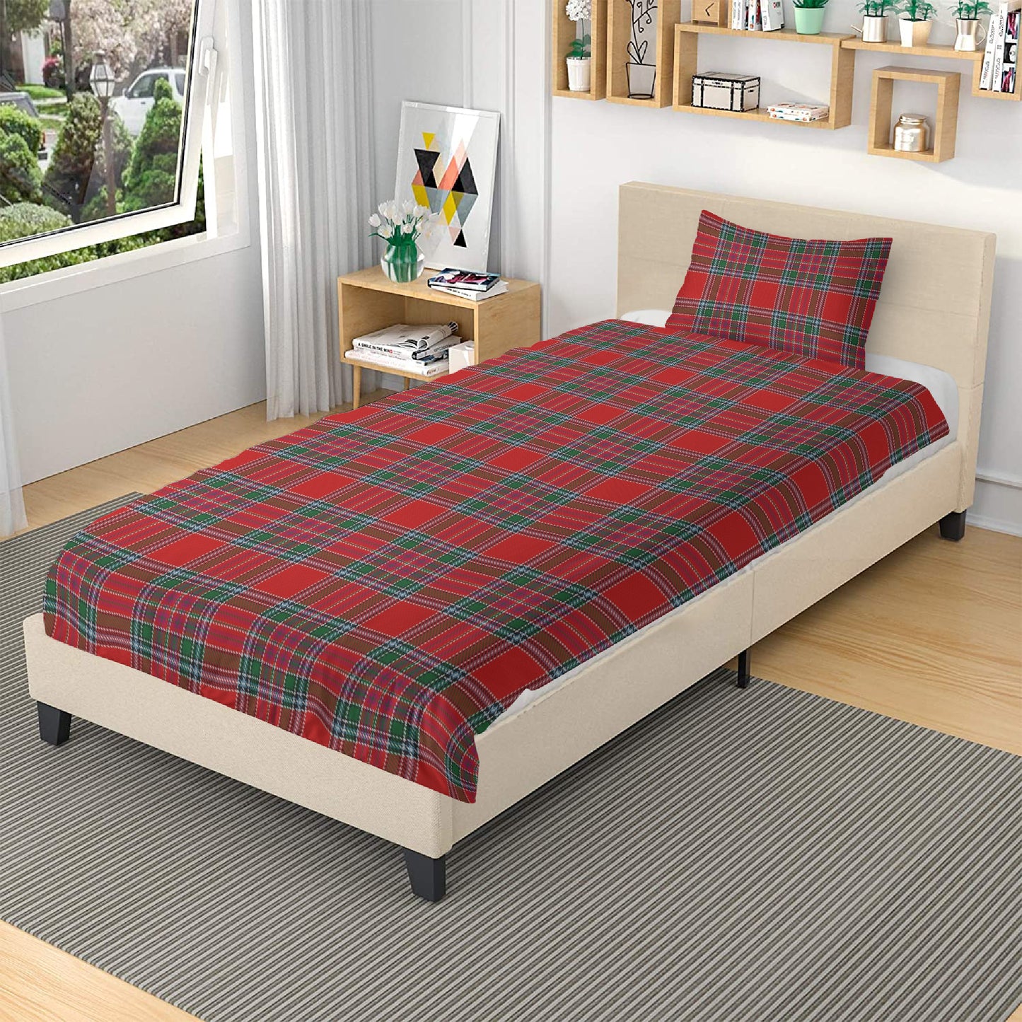Clan MacBain Tartan Duvet & Pillow Set