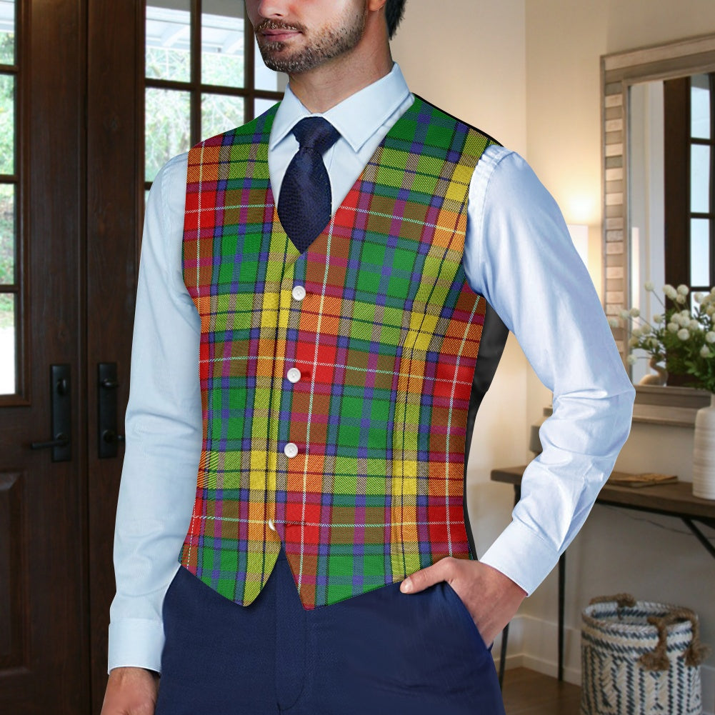 Clan Buchanan Tartan Suit vest jacket