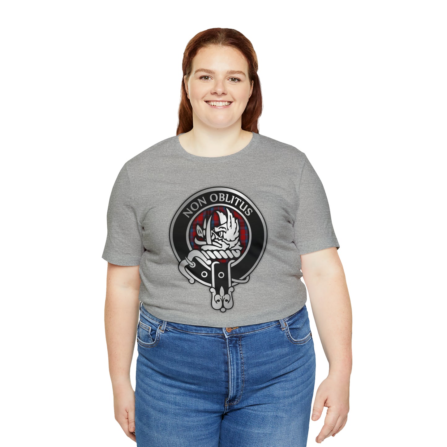 Clan MacTavish Crest & Tartan | Unisex T-Shirt