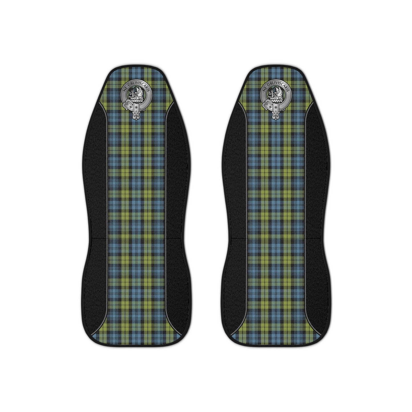 Clan Campbell Crest & Tartan Car Seat Covers