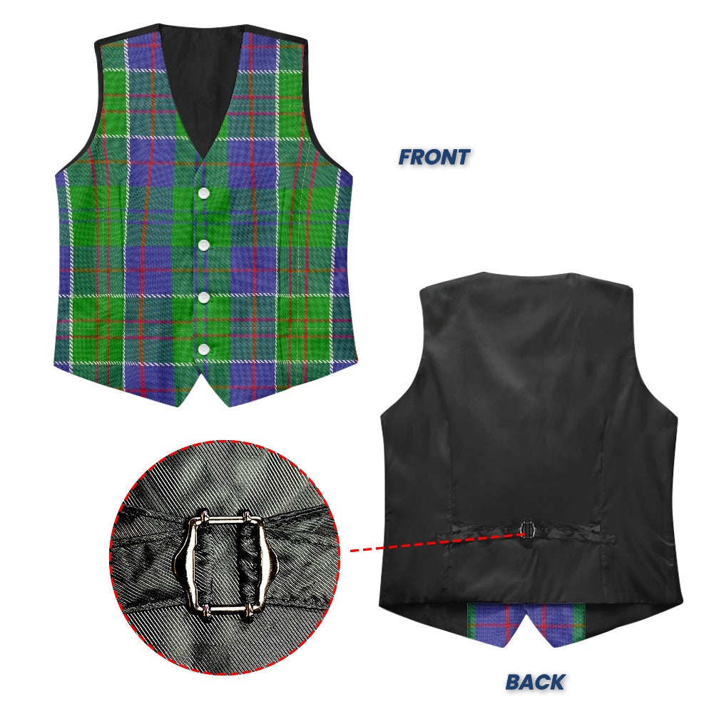 Clan Hunter Tartan Suit vest jacket