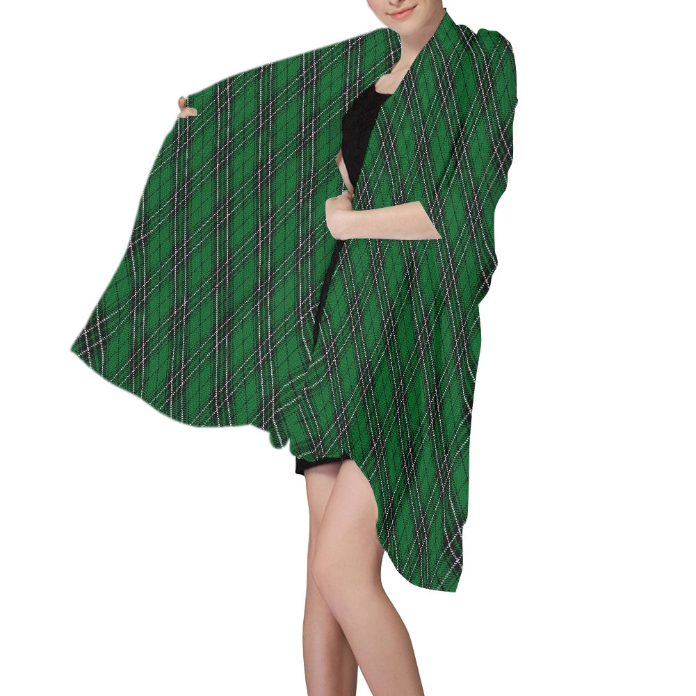 Clan Maclean of Duart Tartan Chiffon Scarf