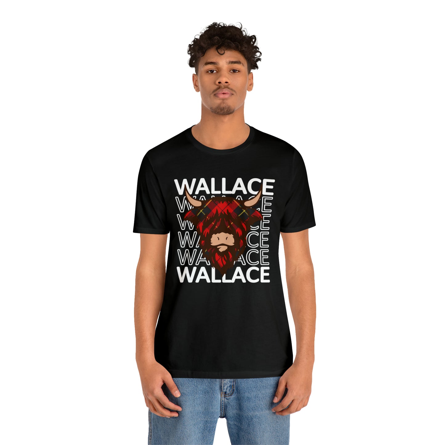 Clan Wallace | Hairy Coo | Unisex T-Shirt