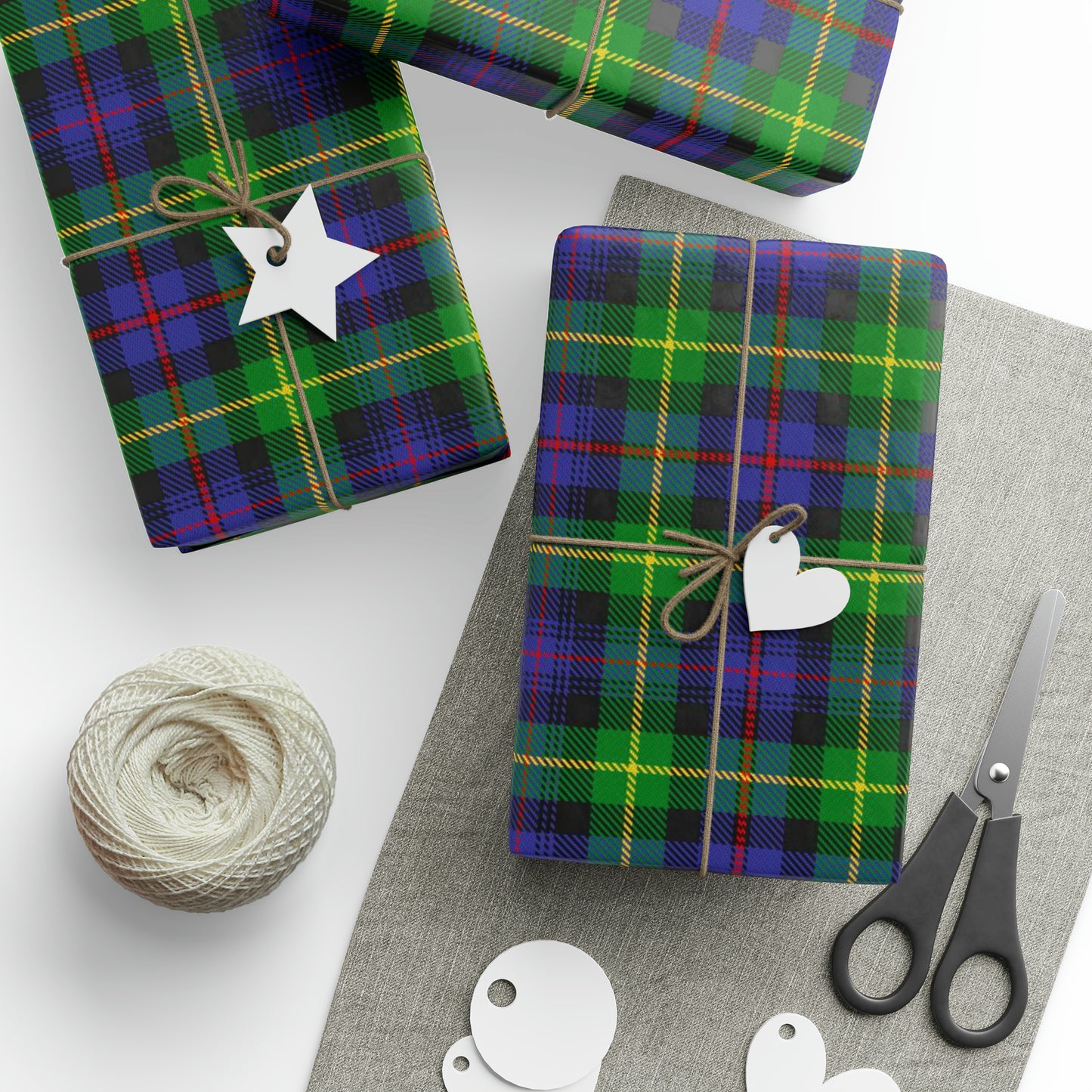 Clan Farquharson Tartan Wrapping Papers