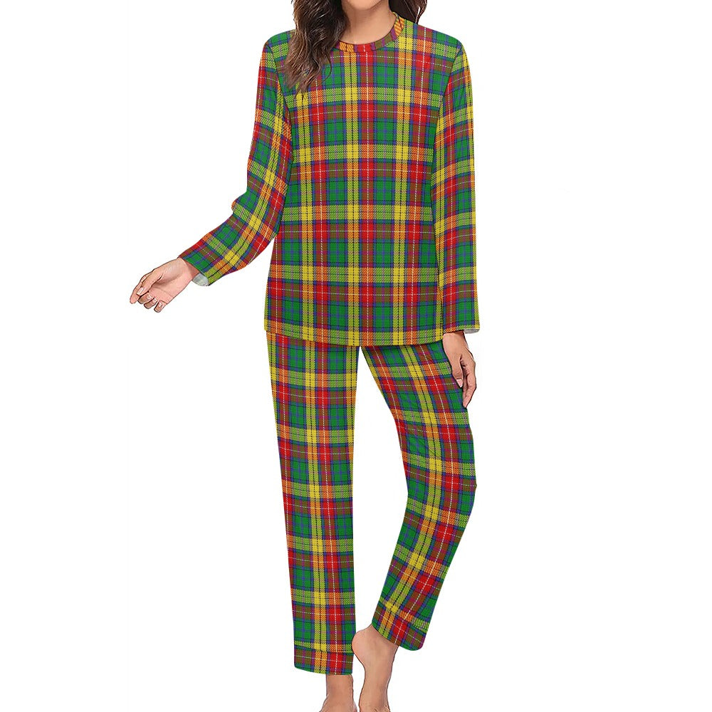 Clan Buchanan Tartan Women's Pajama Set