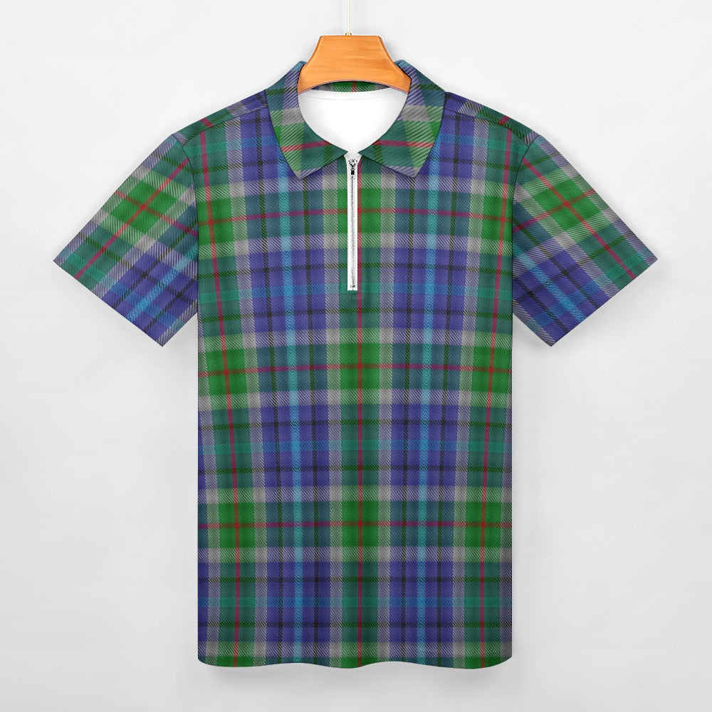 US State - New York Tartan Short sleeve polo shirt