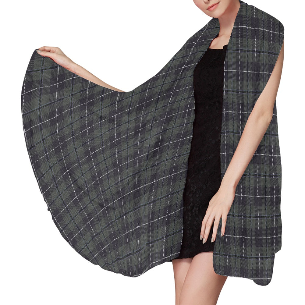 Clan Douglas Ancient Tartan Chiffon Scarf