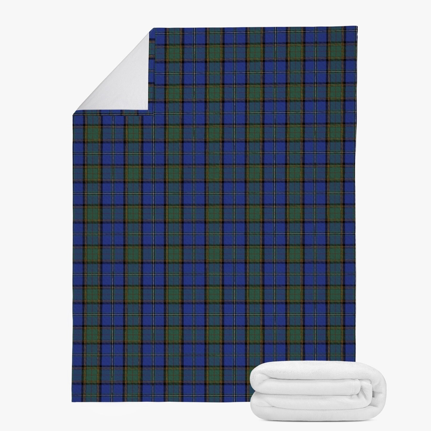 US State - Nebraska Tartan Fleece Blanket