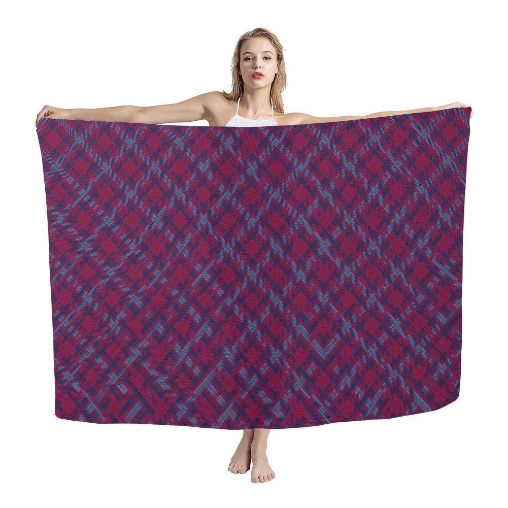 Clan Bennet Tartan Bias Chiffon Scarf