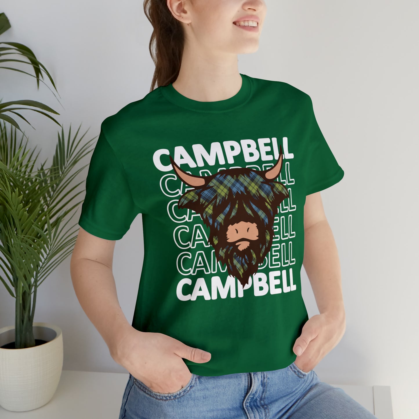 Clan Campbell | Hairy Coo | Unisex T-Shirt