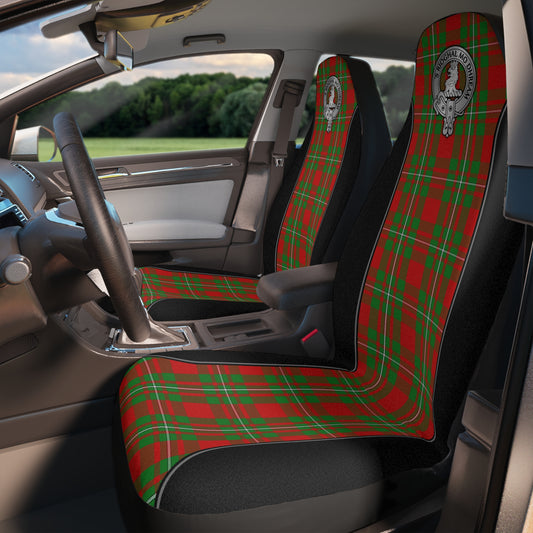 Clan MacGregor Crest & Tartan Car Seat Covers