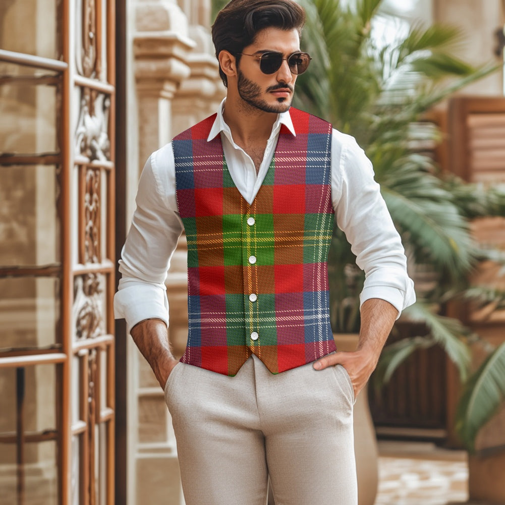 Clan Forrester Tartan Suit vest jacket