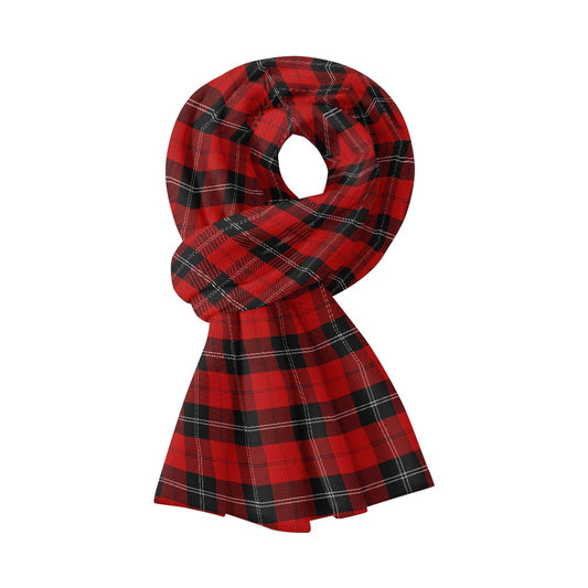 Clan Ramsay Tartan Fluffy scarf