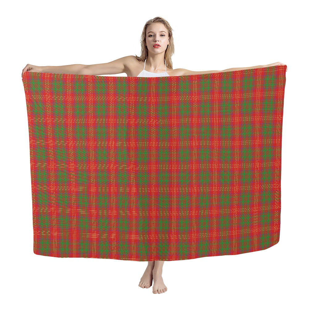 Clan Burns Tartan Chiffon Scarf