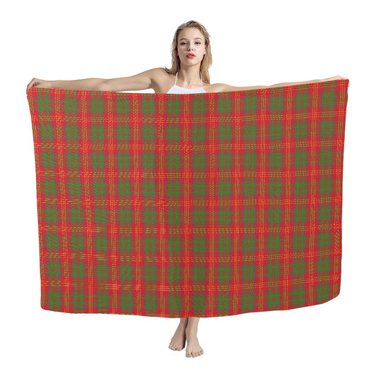 Clan Burns Tartan Chiffon Scarf