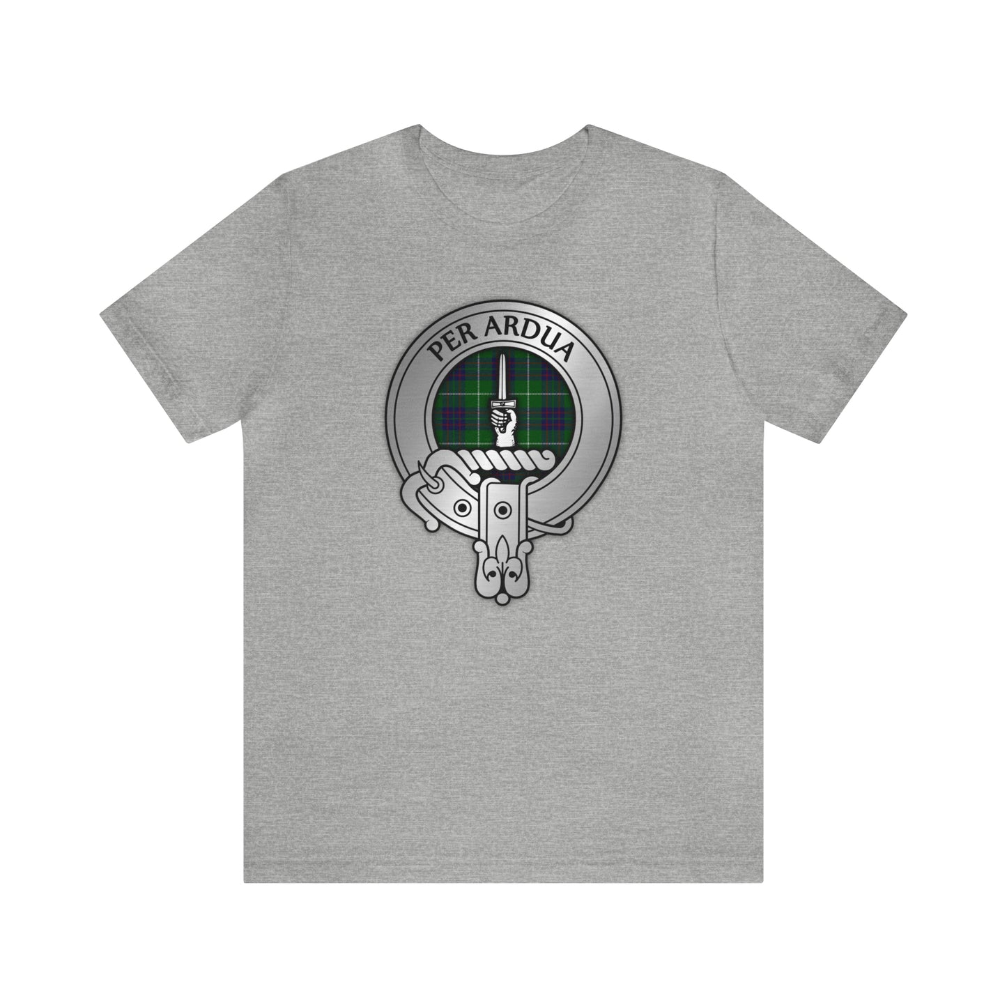 Clan MacIntyre Crest & Tartan | Unisex T-Shirt