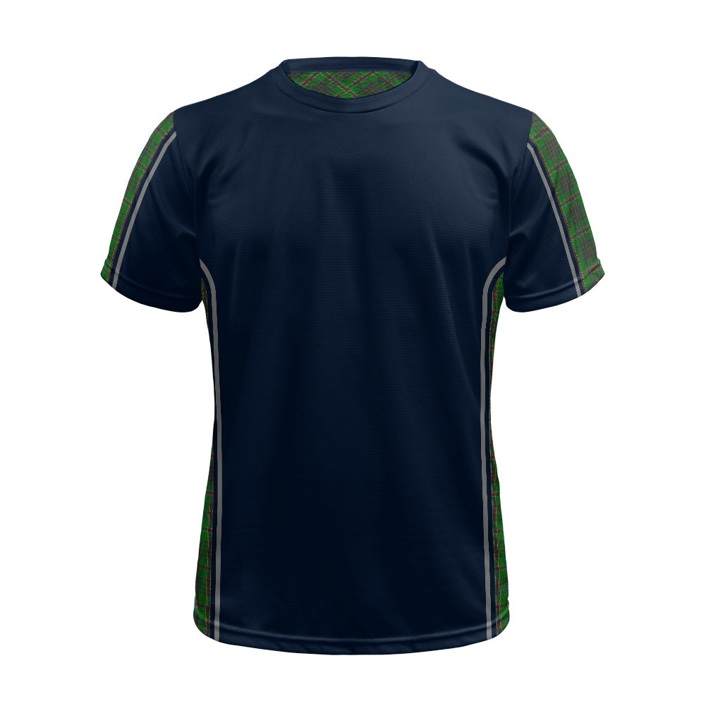 Irish County Westmeath Tartan Strip Football Shirt