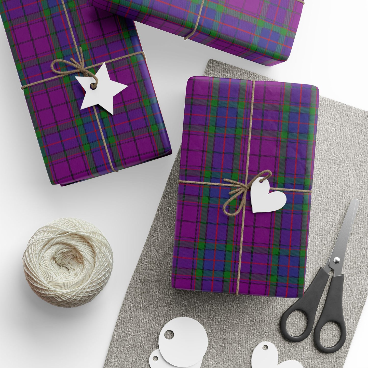 Clan Wardlaw Tartan Wrapping Papers