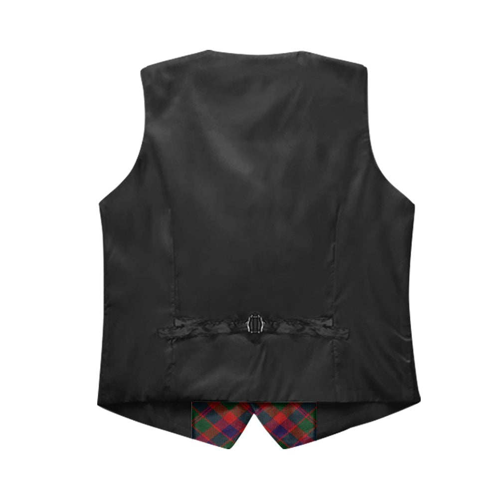 District - Glasgow Tartan Bias Suit vest jacket