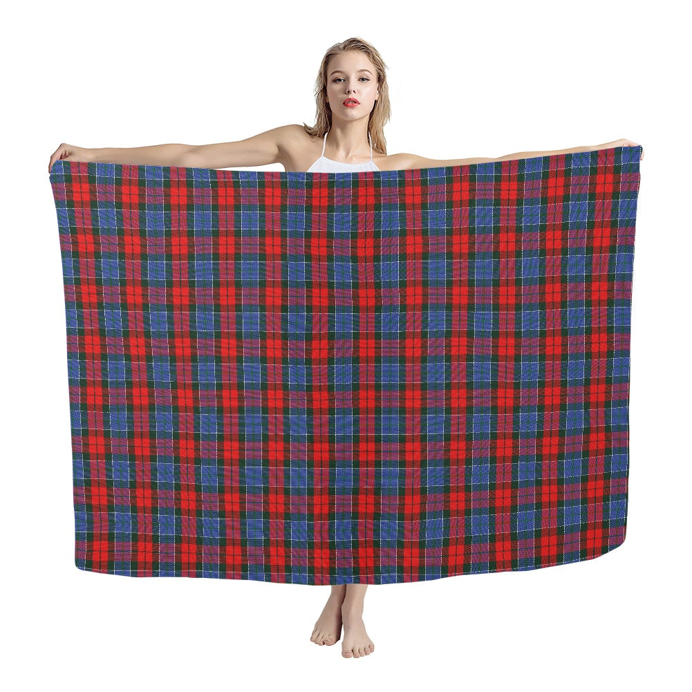 Clan Paterson Red Tartan Chiffon Scarf