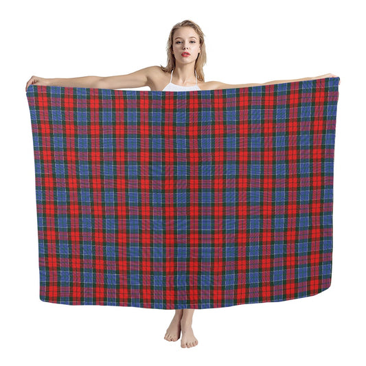 Clan Paterson Red Tartan Chiffon Scarf