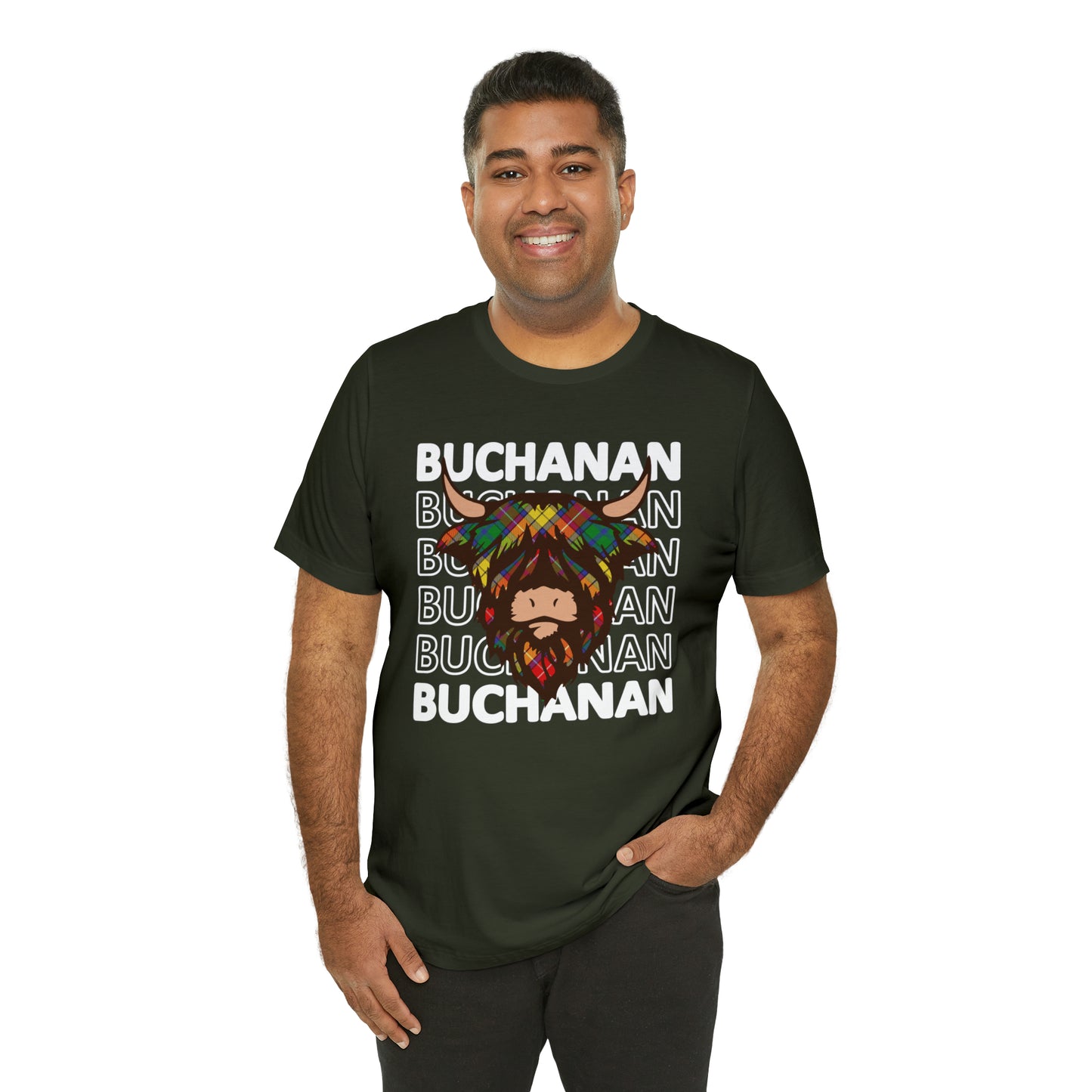 Clan Buchanan | Hairy Coo | Unisex T-Shirt