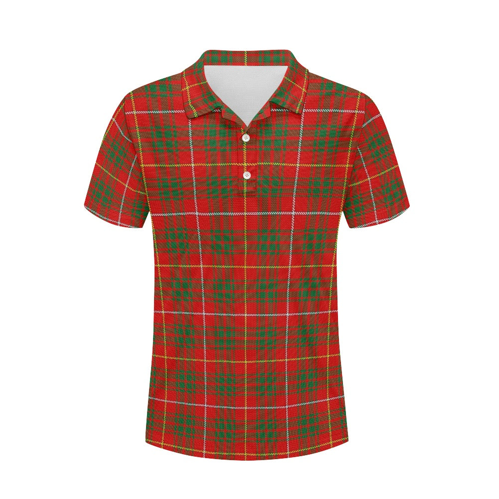Clan Bruce Tartan Polo Shirt