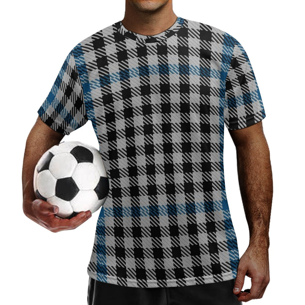 Clan Gladstone Tartan Football Shirt