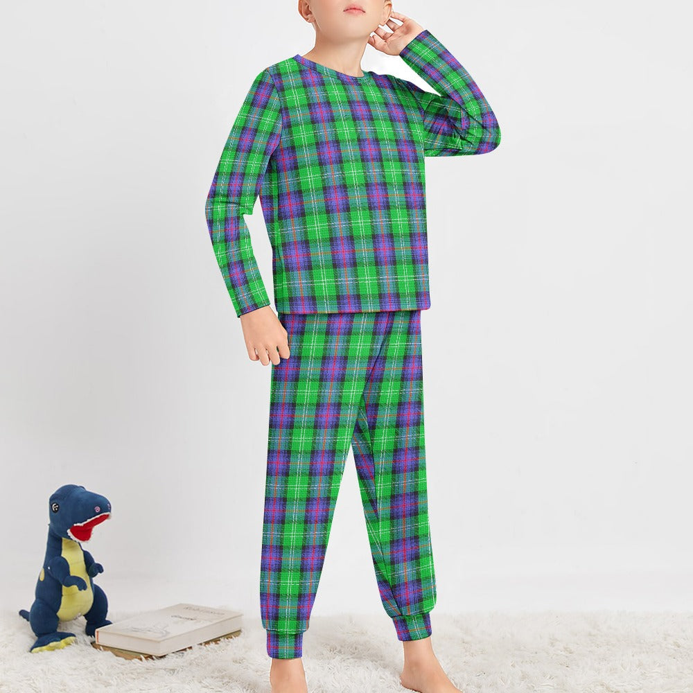 Clan Sutherland Tartan Boy's Pajama suit