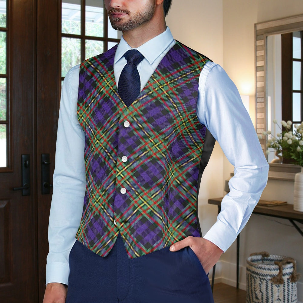 Clan MacLellan Tartan Waistcoat