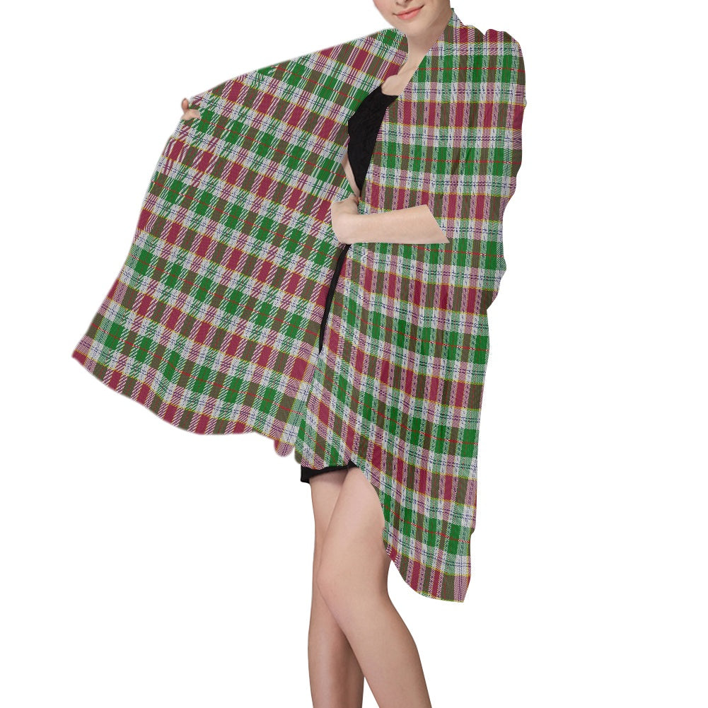 Cornish - Rosevear Tartan Chiffon Scarf