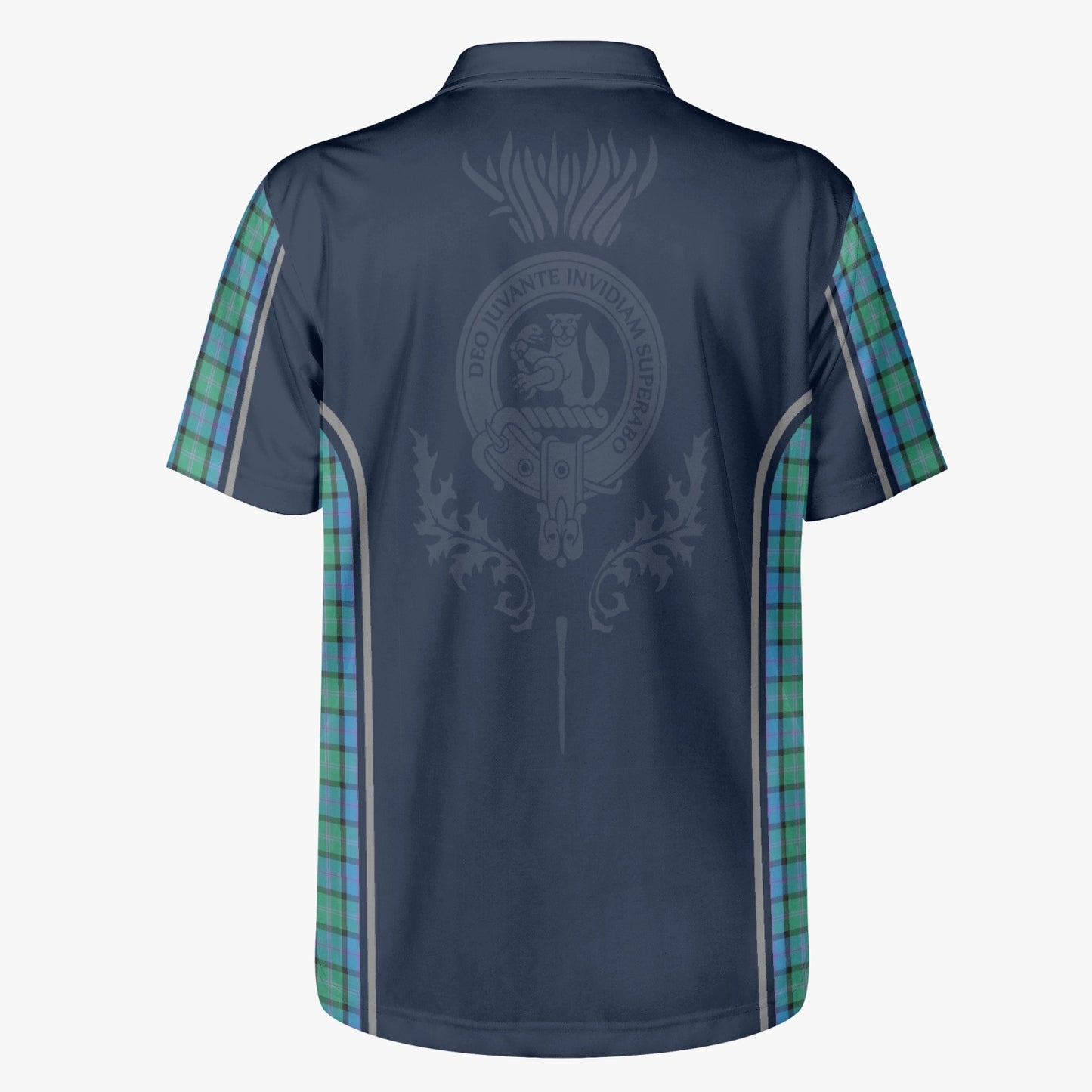 Clan MacThomas Crest & Tartan Polo Shirt