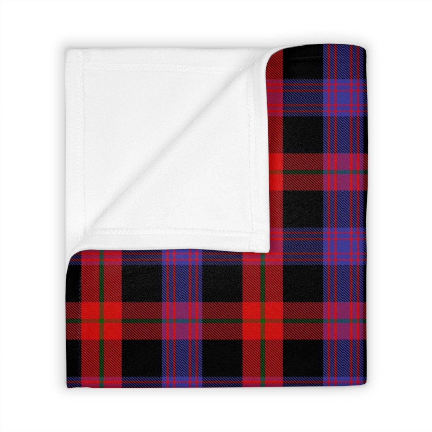 Clan Brown Tartan Throw Blanket