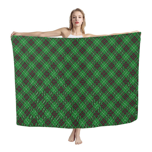 Clan MacAulay of Lewis Tartan Bias Chiffon Scarf