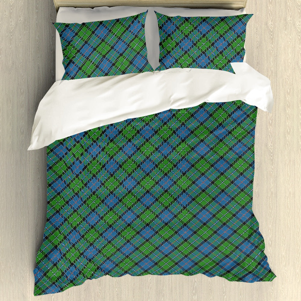 Clan Stirling Tartan Duvet Cover
