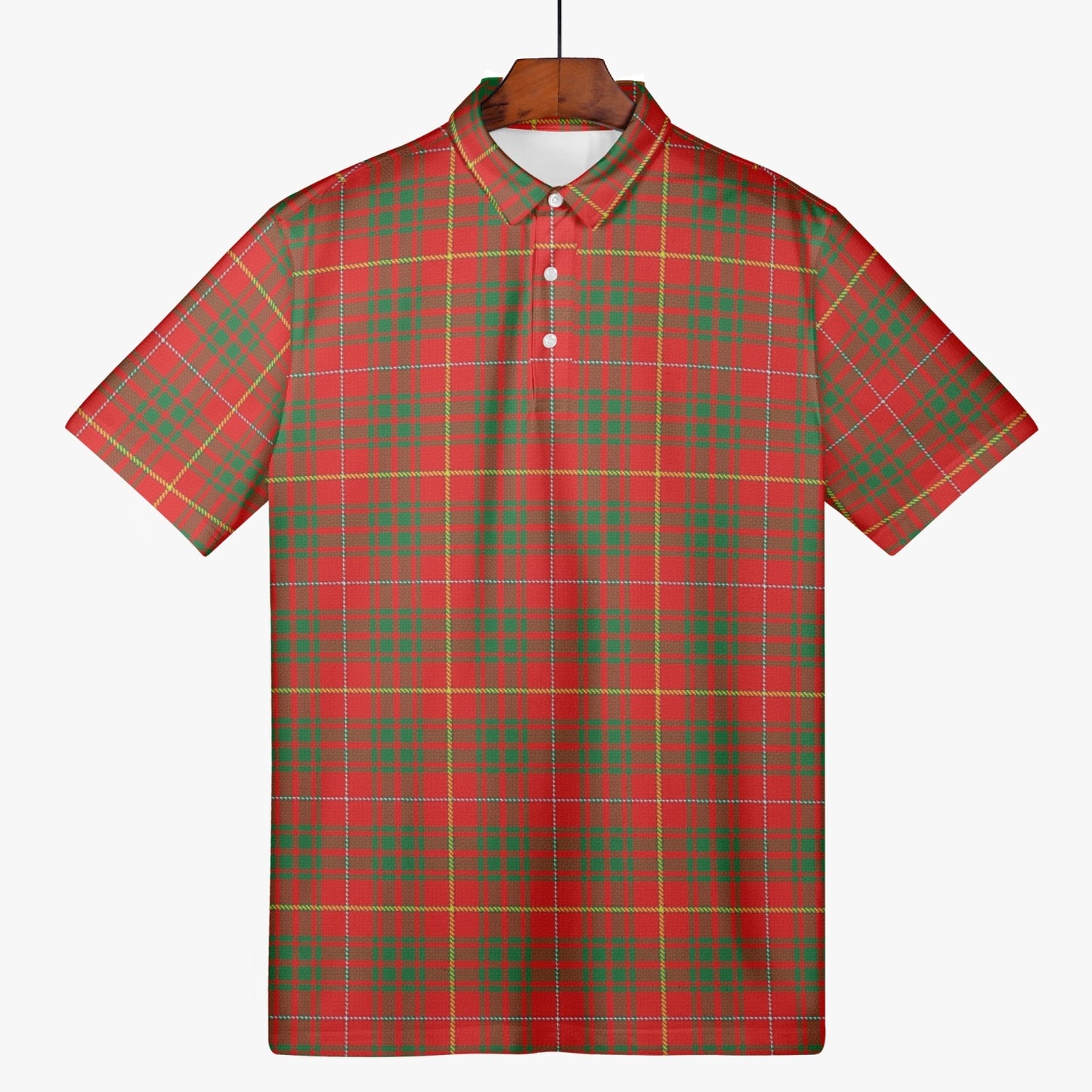 Clan Bruce Tartan Polo Shirt