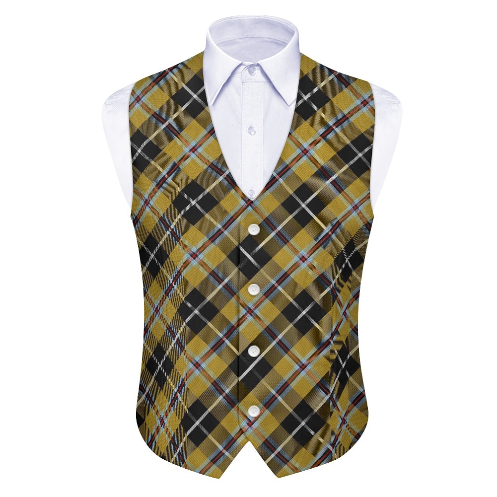 Cornish - National Tartan Bias Suit vest jacket