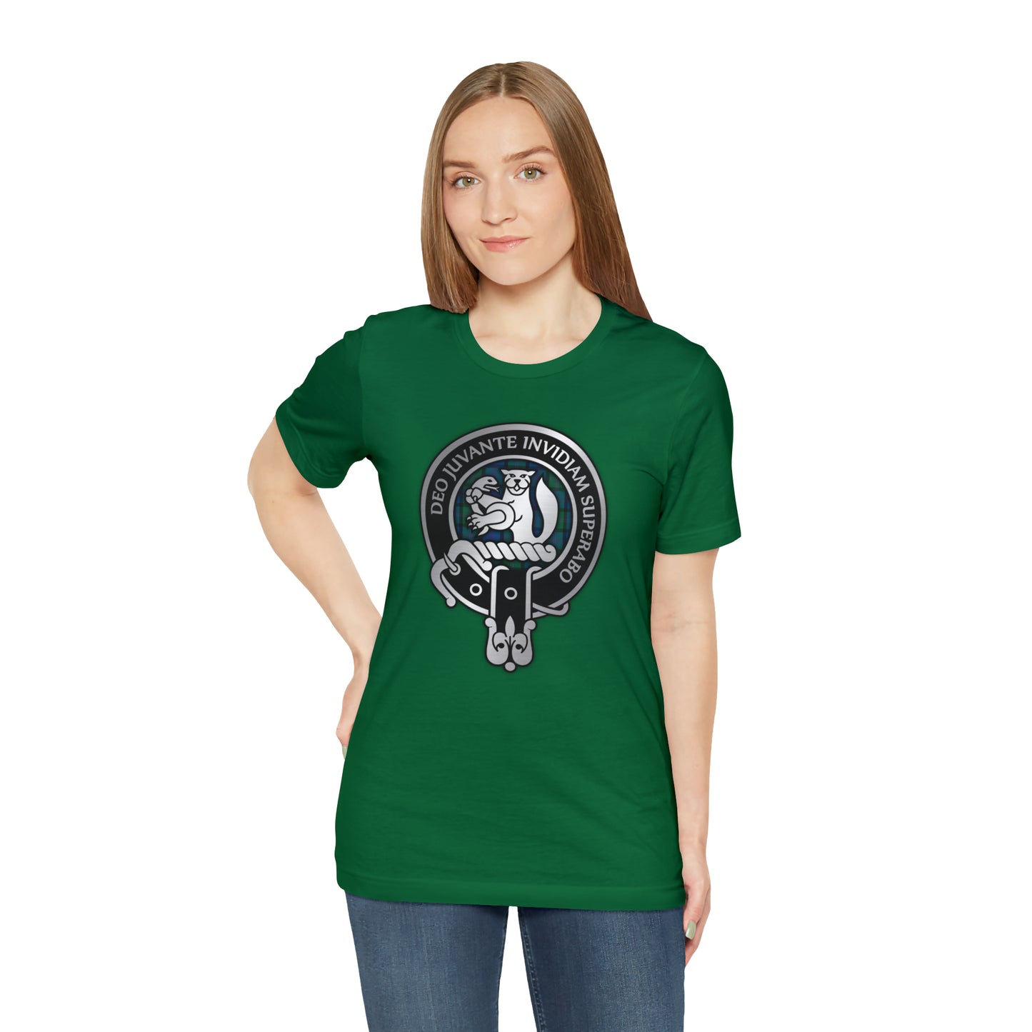 Clan MacThomas Crest & Tartan | Unisex T-Shirt