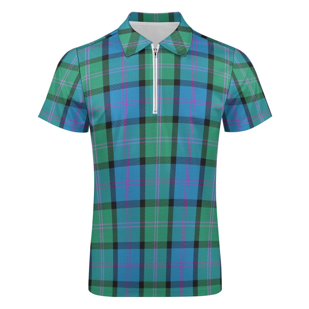 Clan MacThomas Tartan Short Sleeve Polo Shirt