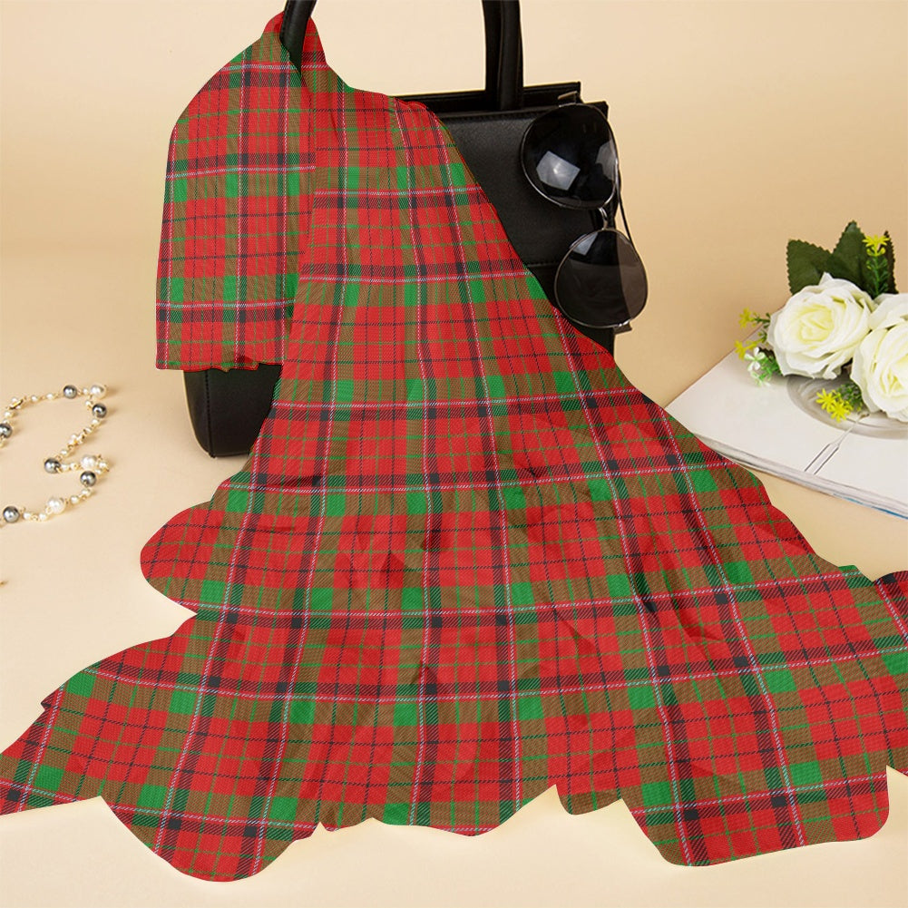 Clan Nicholson Tartan Chiffon Scarf