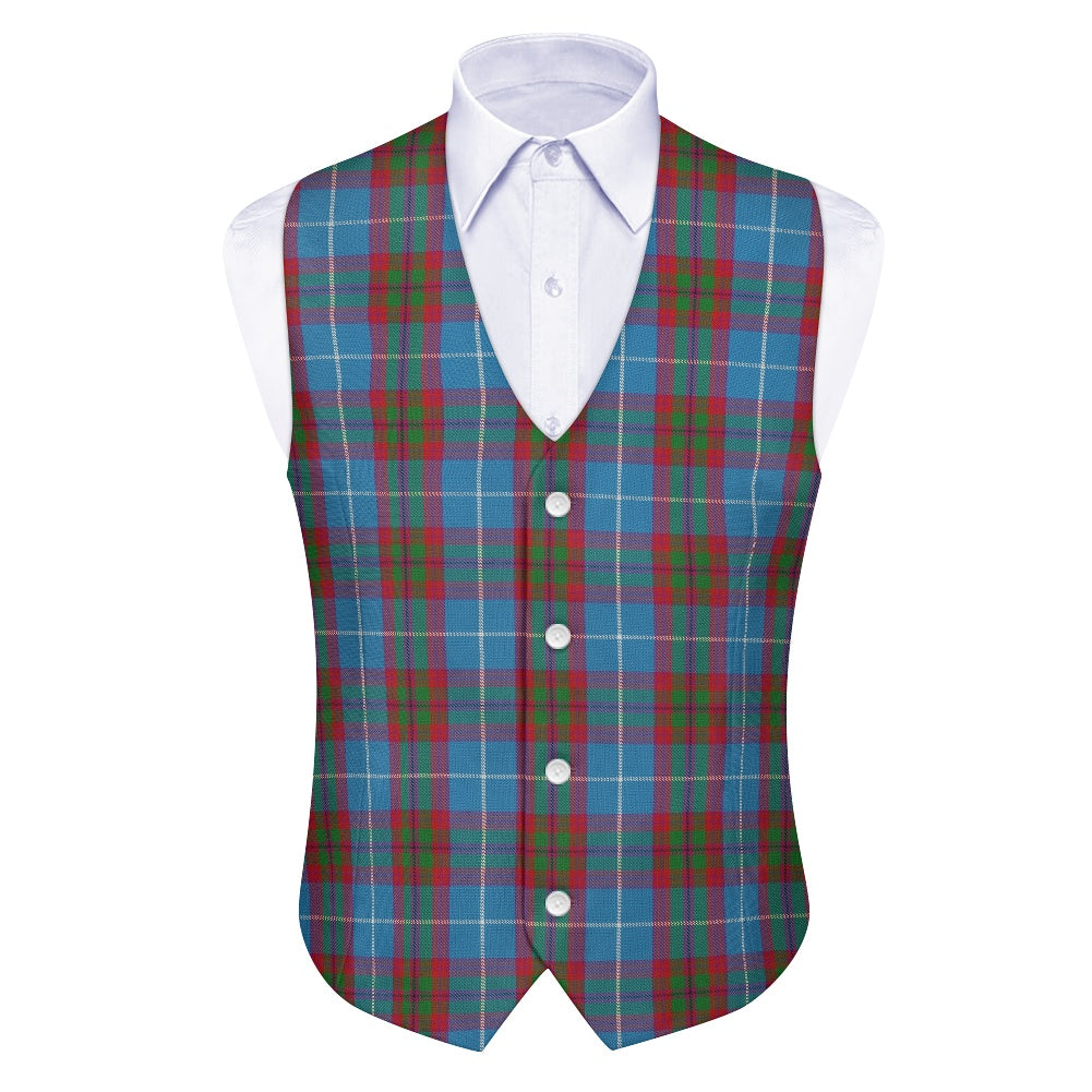 Clan Moubray Tartan Suit vest jacket