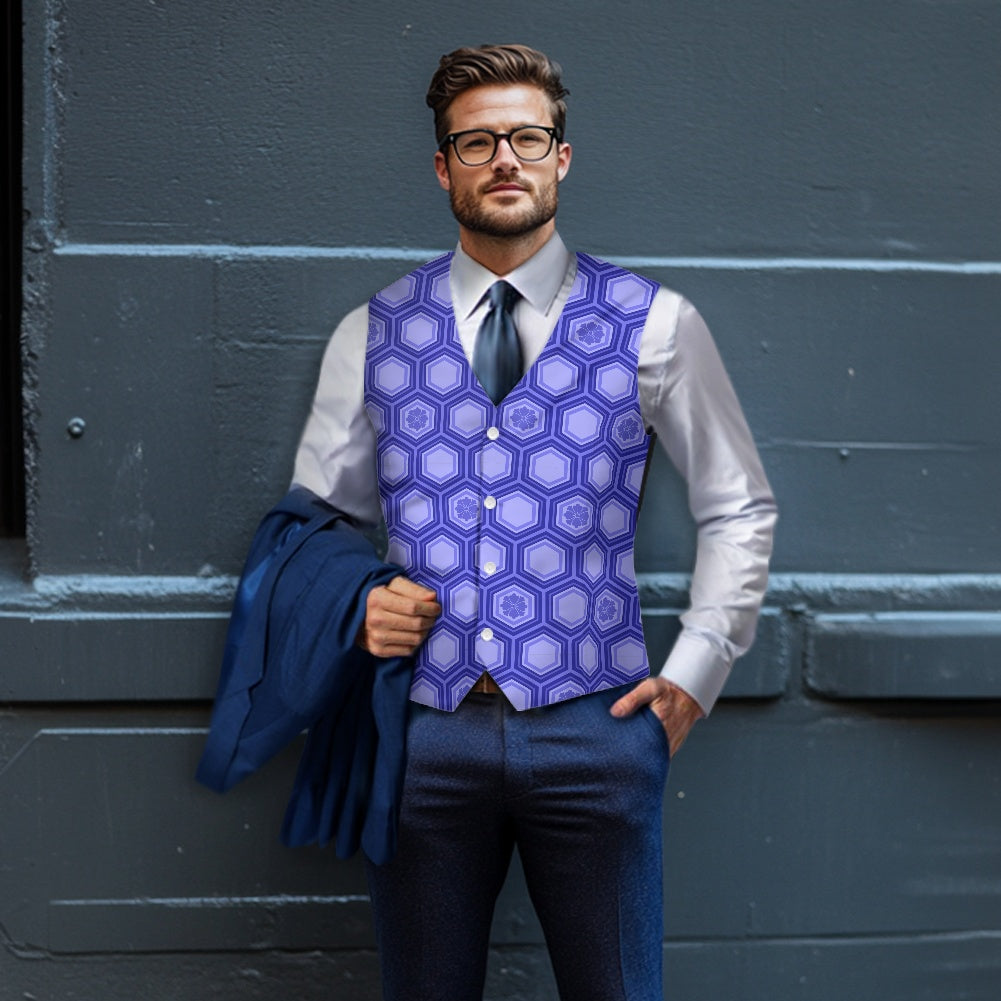 Japanese Wagara - Kikko Suit vest jacket