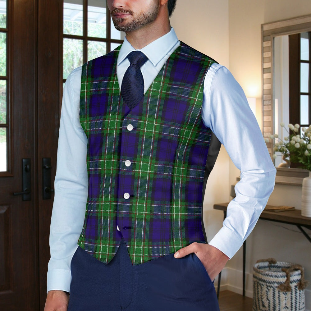 Clan Allen Tartan Suit vest jacket