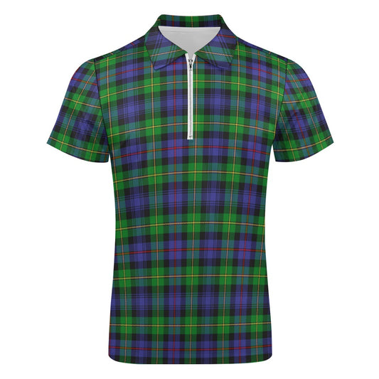 Clan Baillie Tartan Short sleeve polo shirt