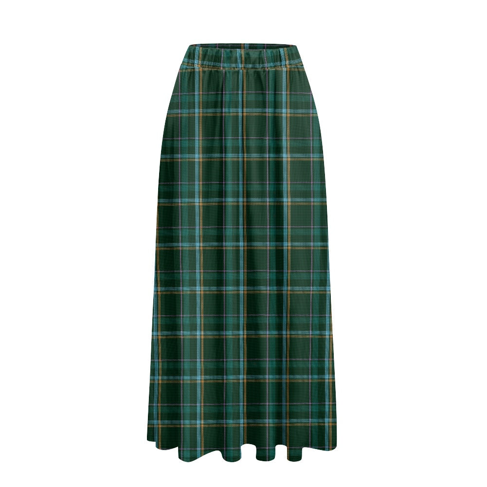 HW Tartan Printed Double Pocket Skirt