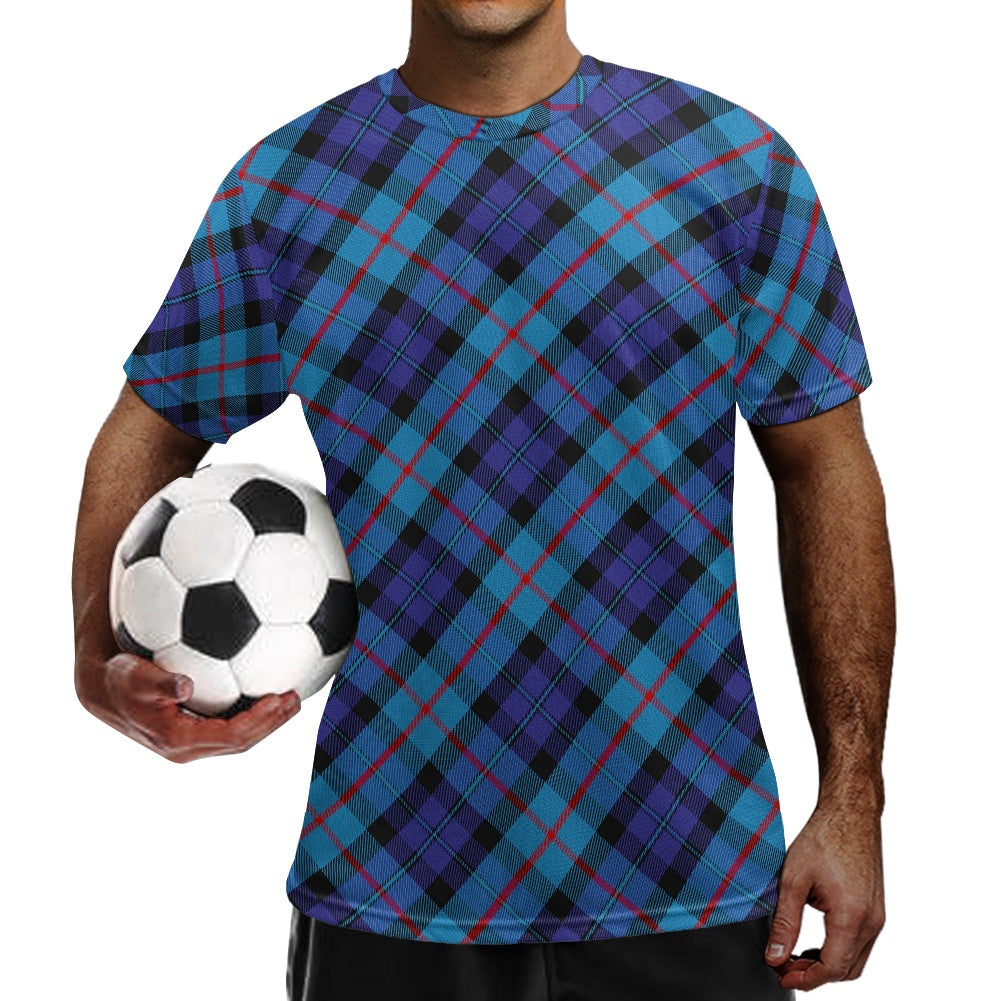 Clan MacCorquodale Tartan Football Shirt 4XL